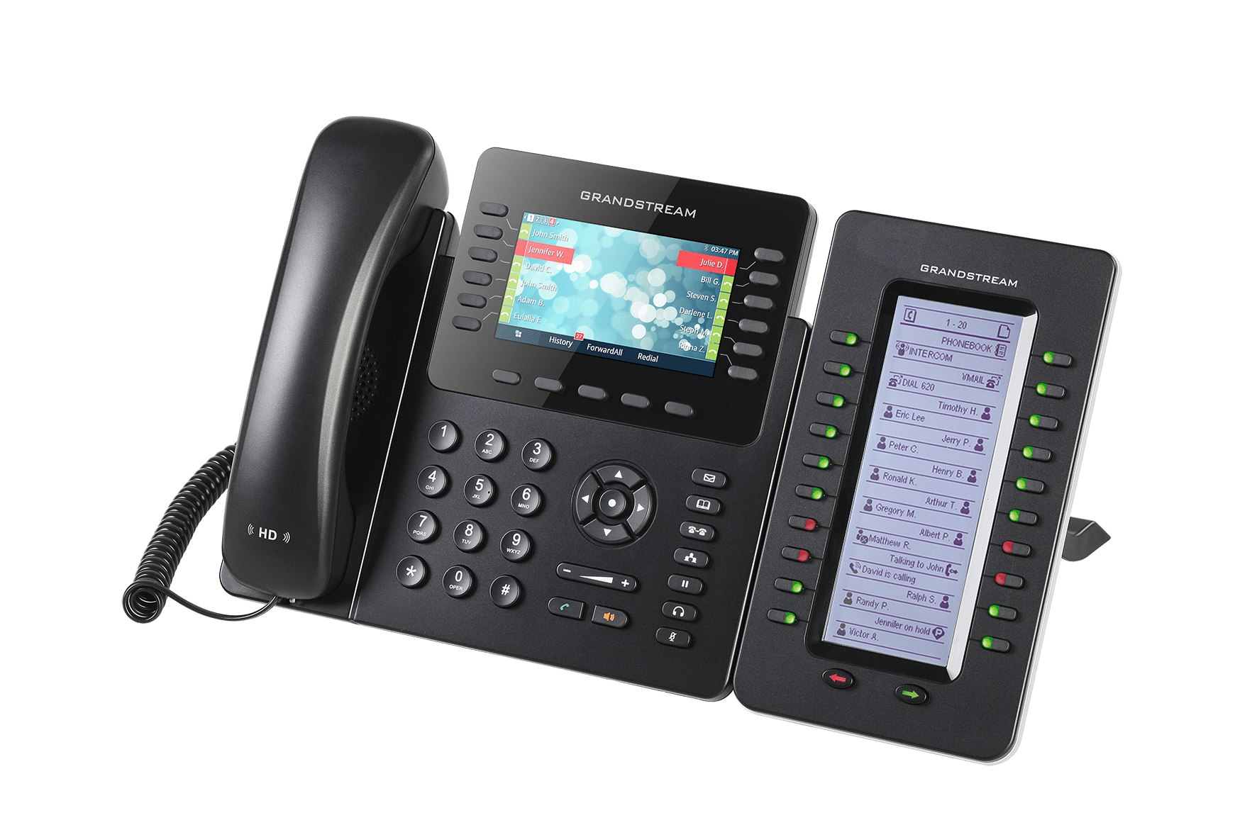 VOIPZeker Grandstream GXP2170 telefoonset.png